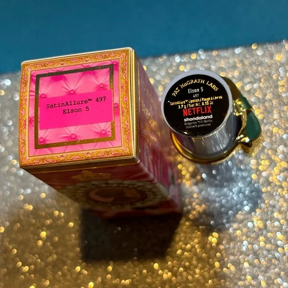 BNIB! Limited Edition! Pat McGrath Labs X Bridgerton SatinAllure Lipstick ELSON - Picture 3 of 8